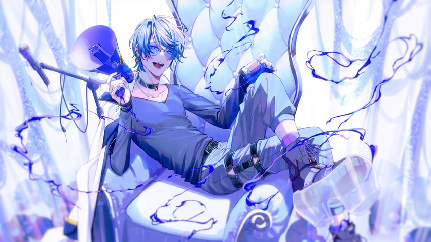 kaito (vocaloid and 1 more) drawn by nokuhashi