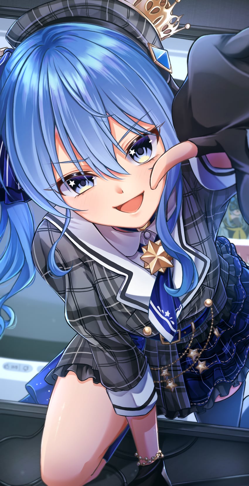 hoshimachi suisei (hololive and 1 more) drawn by kimera_maru