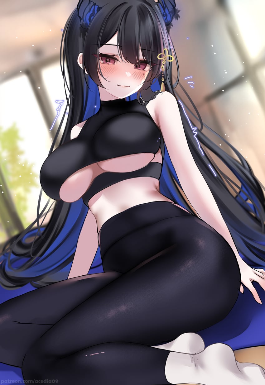 nerissa ravencroft (hololive and 1 more) drawn by acedia