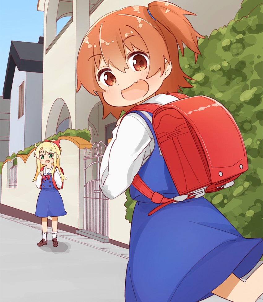himesaka noa and hoshino hinata (watashi ni tenshi ga maiorita!) drawn by manse