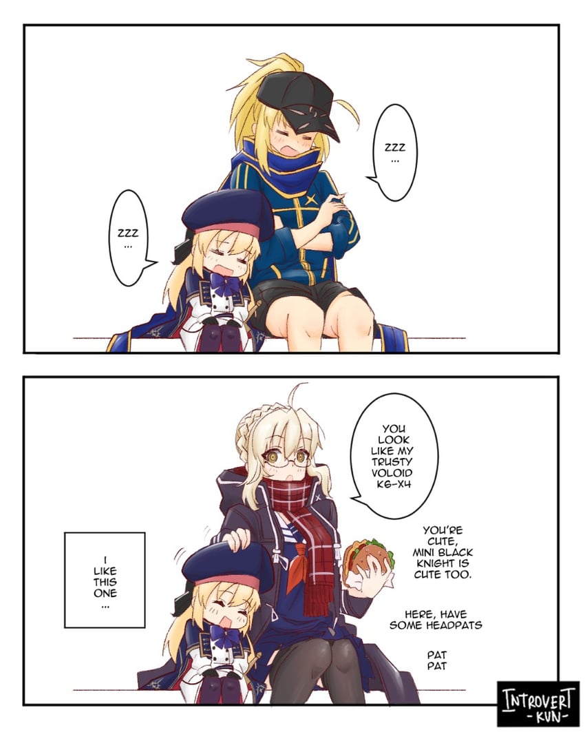 artoria pendragon, artoria caster, mysterious heroine x alter, and mysterious heroine x (fate and 1 more) drawn by introvert-kun