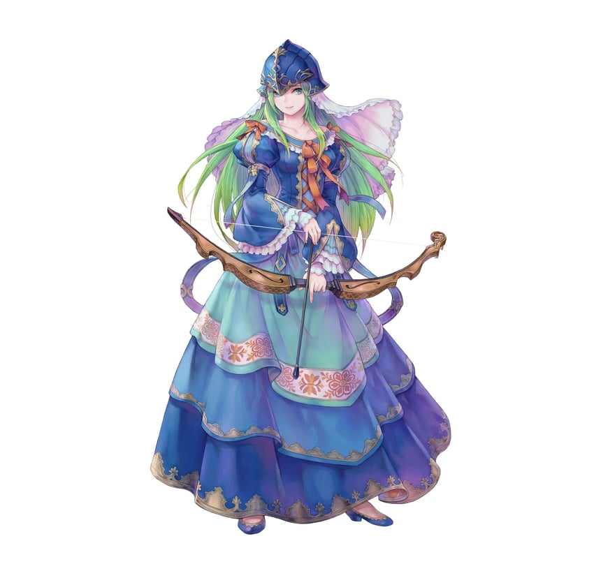nephenee (fire emblem and 2 more) drawn by haccan