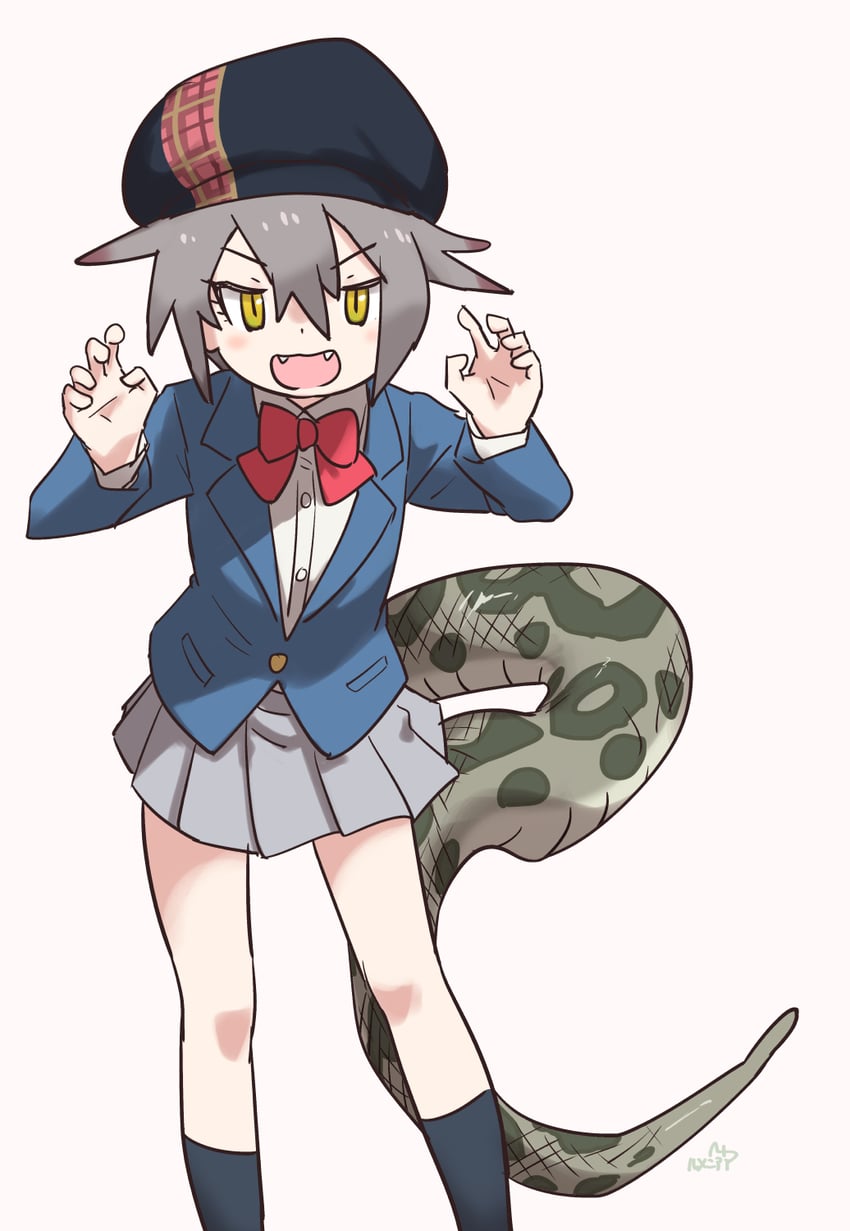 okinawa habu (kemono friends and 1 more) drawn by rumenia_(ao2is)