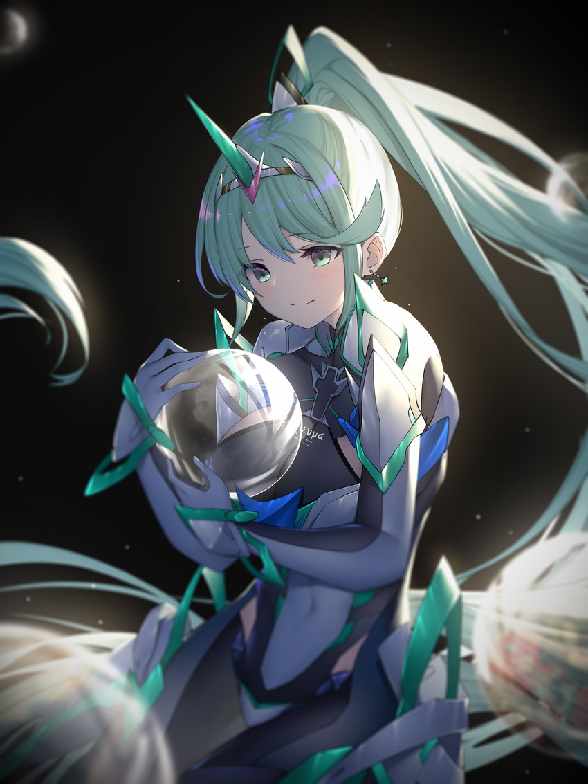 pneuma (xenoblade chronicles and 1 more) drawn by roi_(liu_tian)