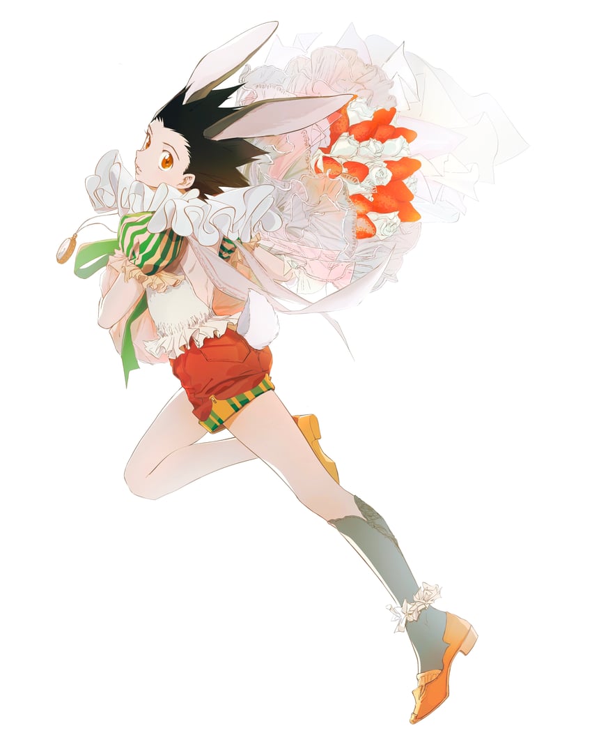 gon freecss (hunter x hunter) drawn by k.g_(matsumoto_zo)