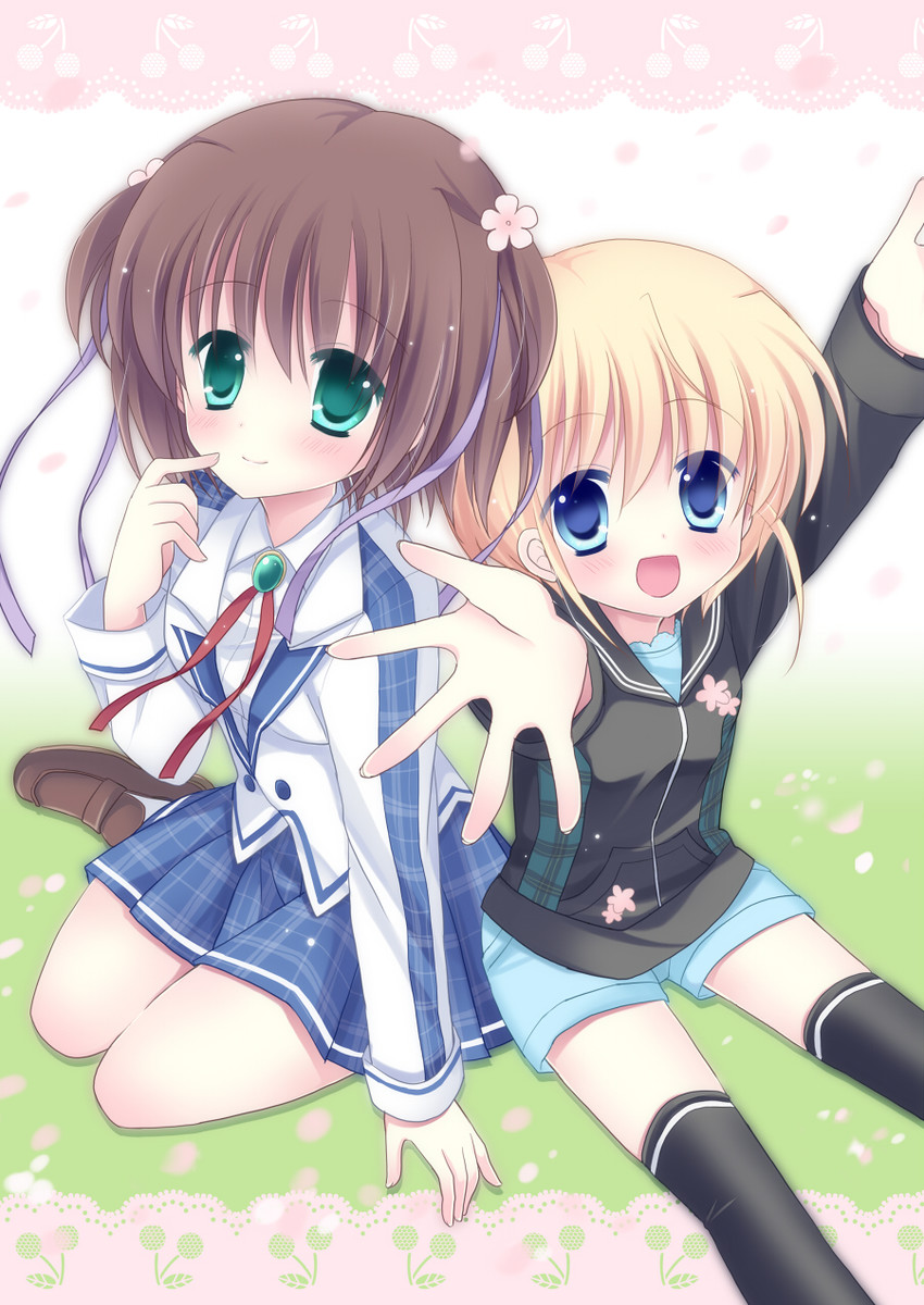 yoshino sakura and katsuragi himeno (da capo and 1 more) drawn by hoshimame_mana