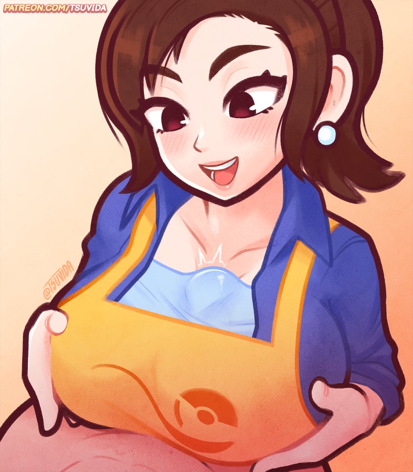 paldea mother (pokemon and 1 more) drawn by tsuvida