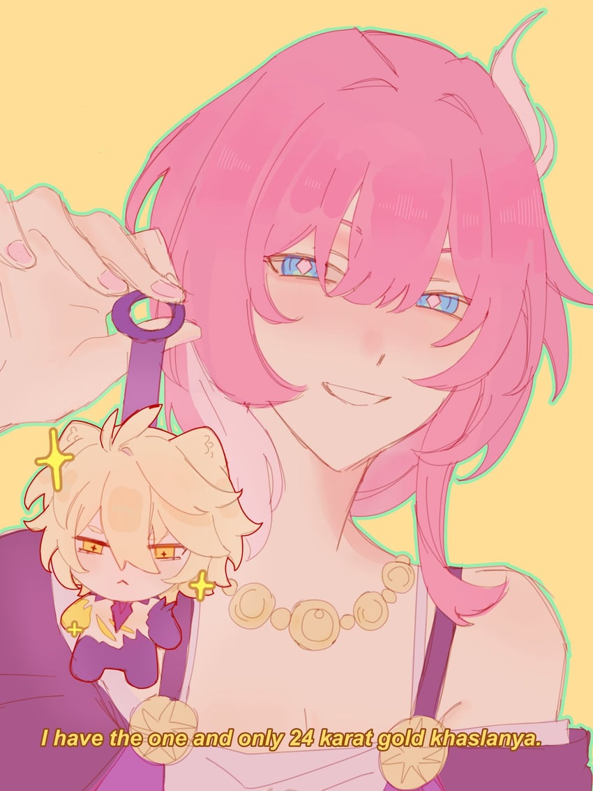 phainon and cyrene (honkai and 1 more) drawn by hyochii_x