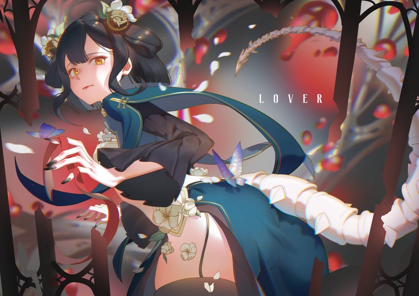 qilou (nijisanji and 1 more) drawn by zero_(pixiv11095146)