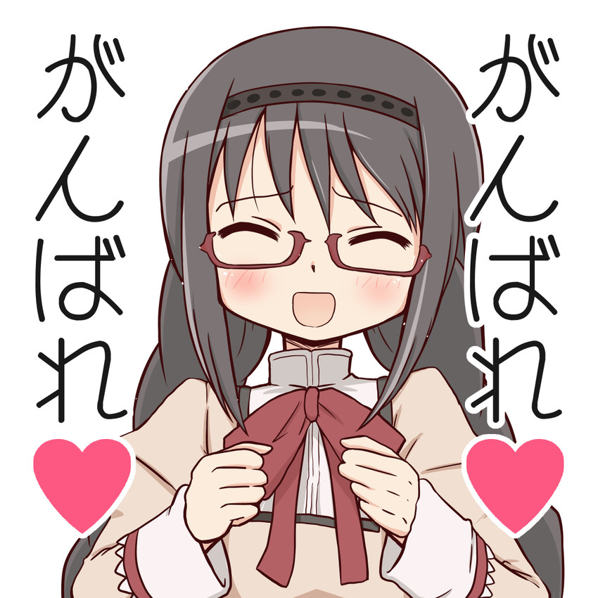 akemi homura (mahou shoujo madoka magica) drawn by mizushima_(p201112)