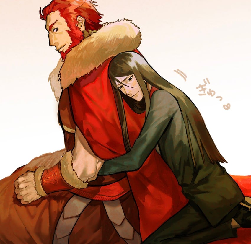 iskandar, waver velvet, and lord el-melloi ii (fate and 1 more) drawn by monyon