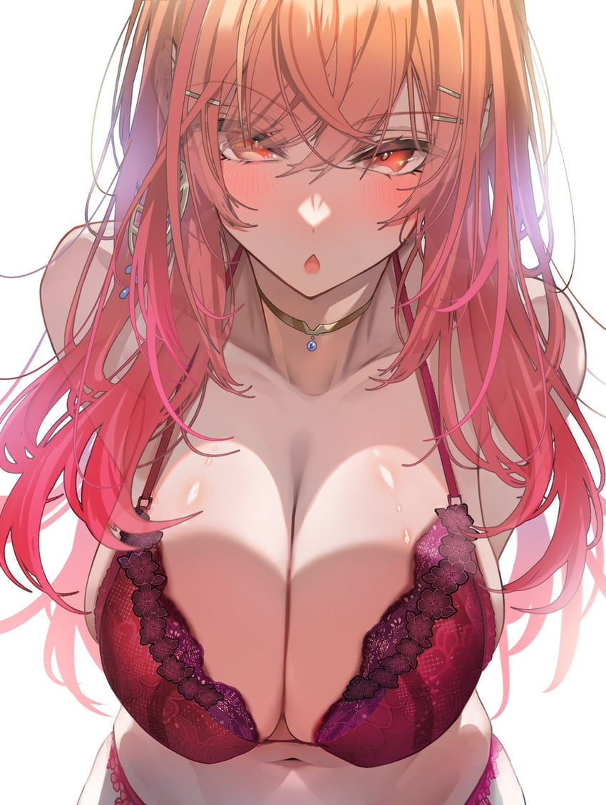 ichijou ririka (hololive and 1 more) drawn by omoti_(1201208)