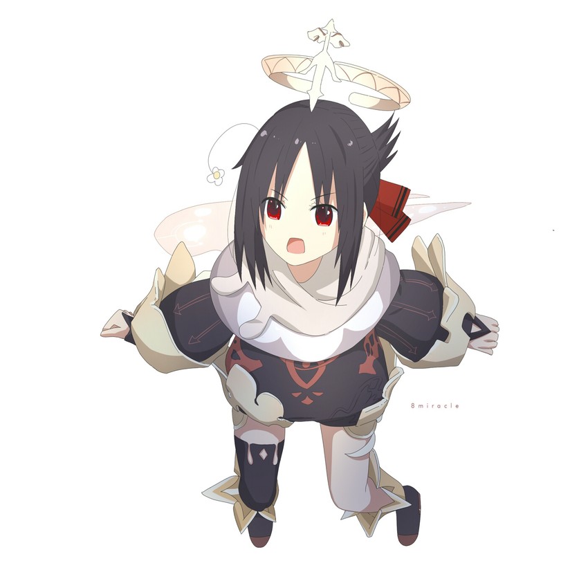 paimon, shinomiya kaguya, and koga aoi (genshin impact and 1 more) drawn by 8miracle