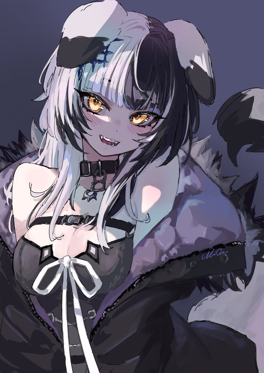 shiori novella (hololive and 1 more) drawn by miquster