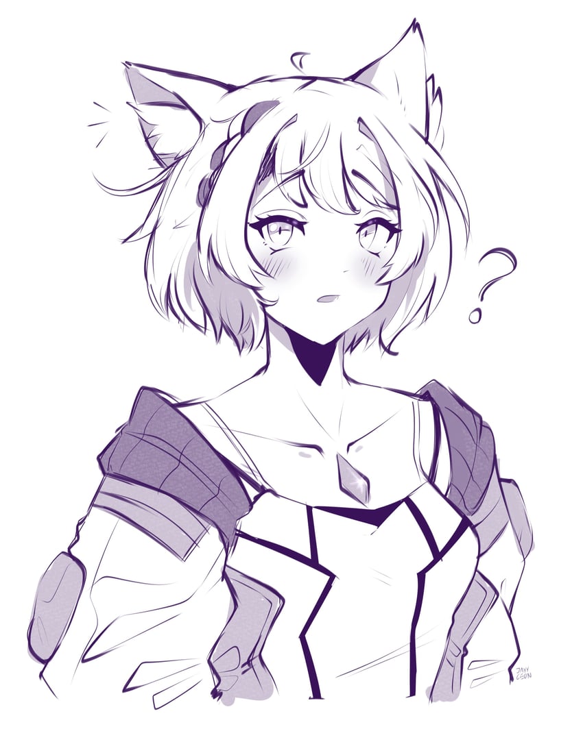 mio (xenoblade chronicles and 1 more) drawn by jayyceon