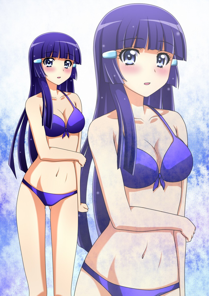 aoki reika (precure and 1 more) drawn by kenken