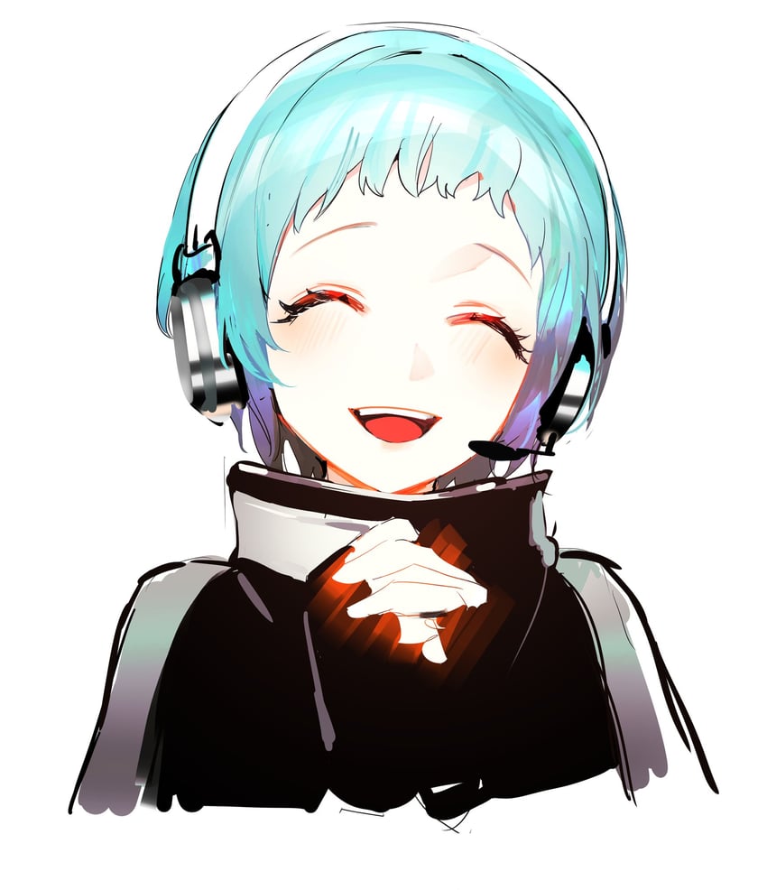 yamagishi fuuka (persona and 2 more) drawn by ssabdeog