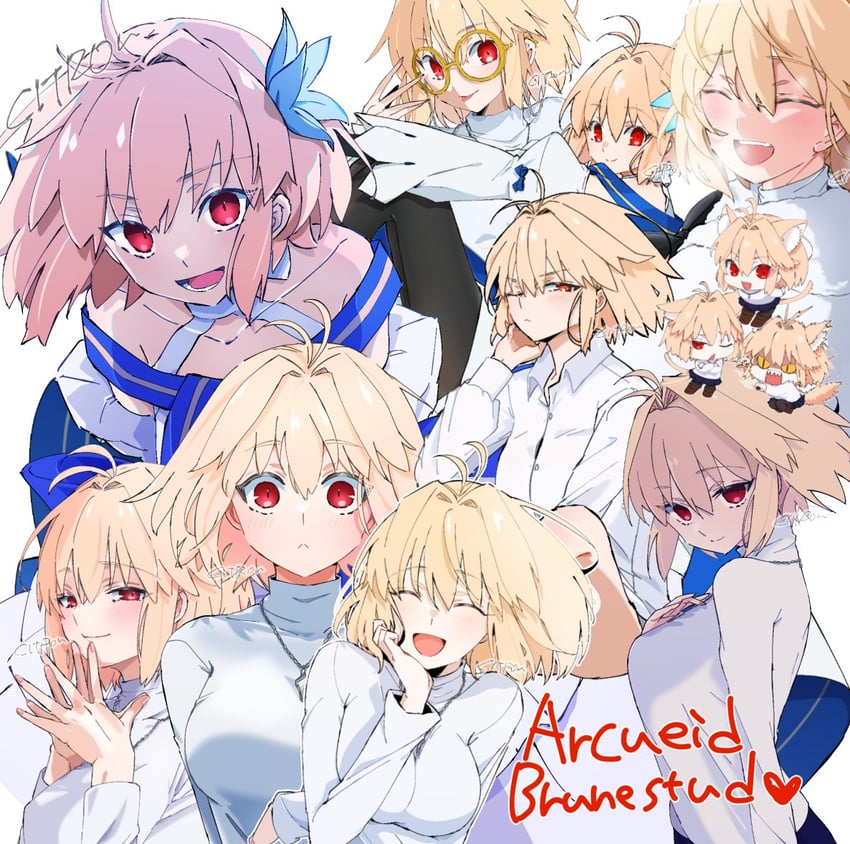 arcueid brunestud (fate and 2 more) drawn by citron80citron