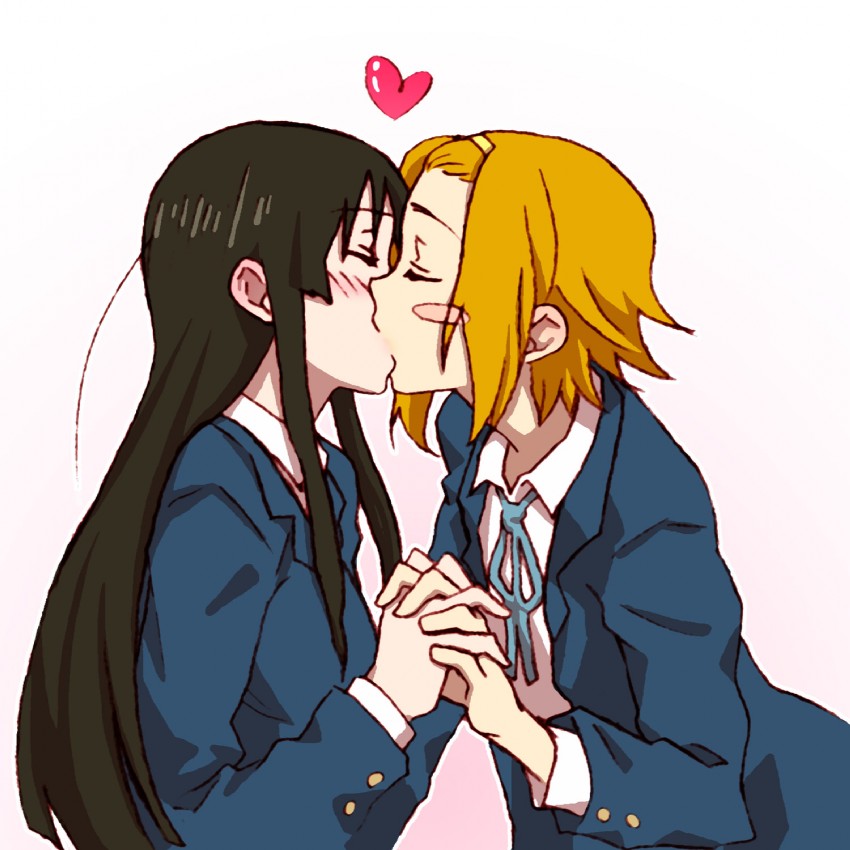 akiyama mio and tainaka ritsu (k-on!) drawn by umesge