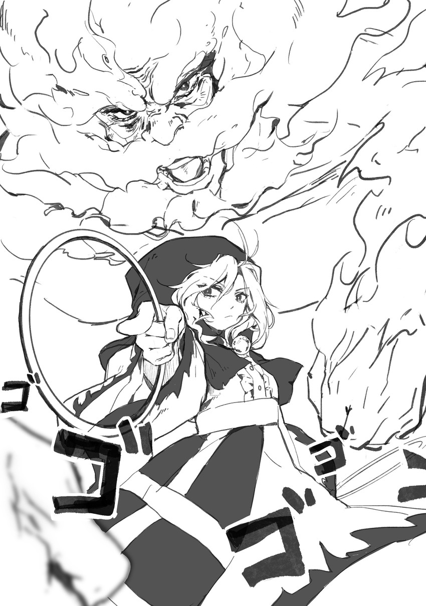kumoi ichirin and unzan (touhou and 1 more) drawn by violet_(qs312556616)