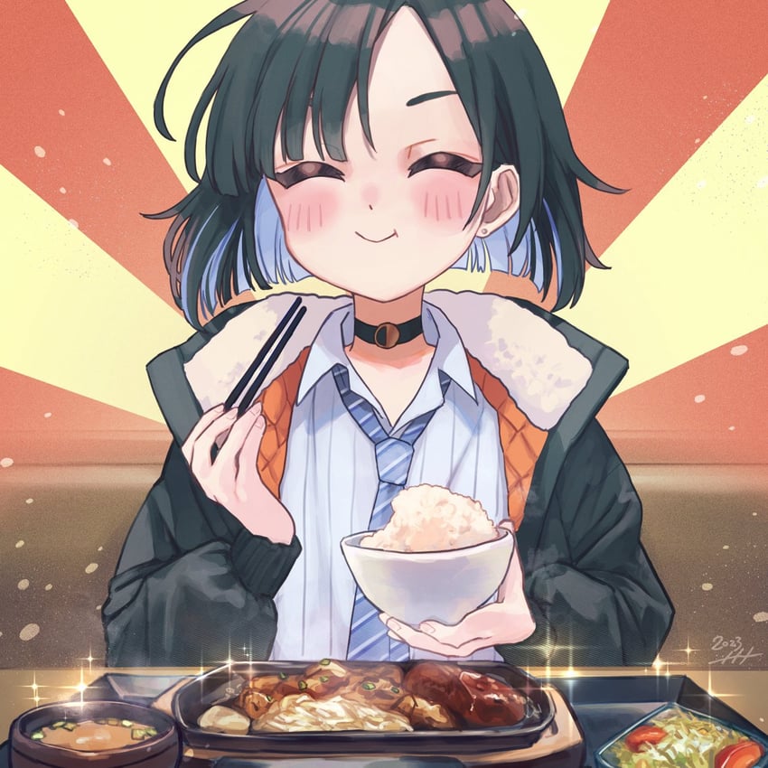 tsuzuru takamori (indie virtual youtuber) drawn by naname_(7name)