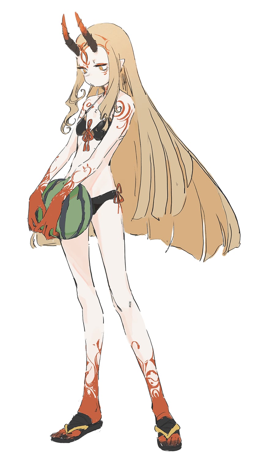 ibaraki douji (fate and 1 more) drawn by uaaaou