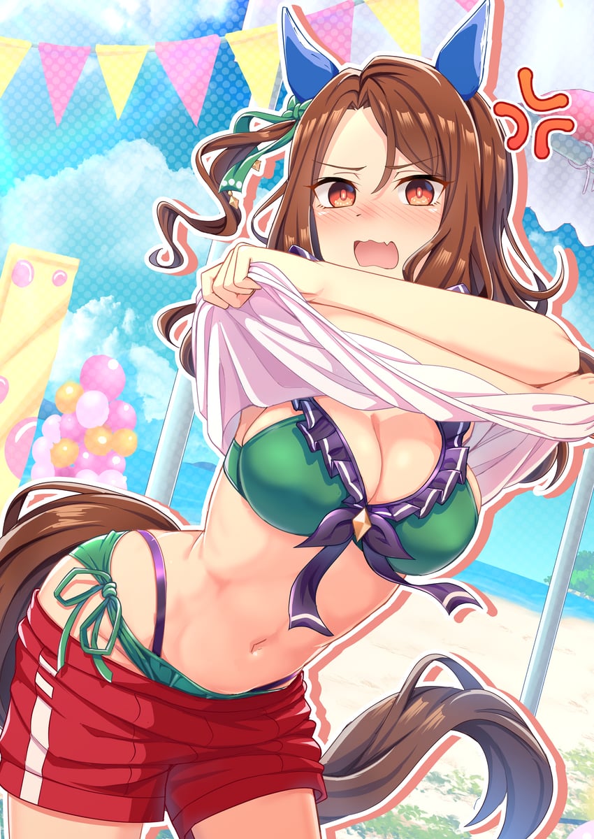 king halo (umamusume) drawn by zenrakishi