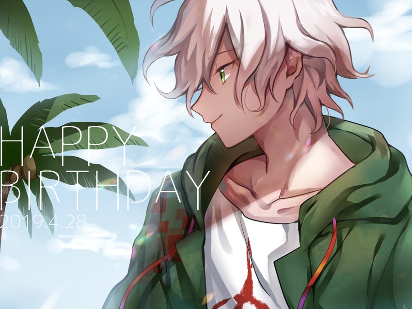komaeda nagito (danganronpa and 1 more) drawn by miyuzu