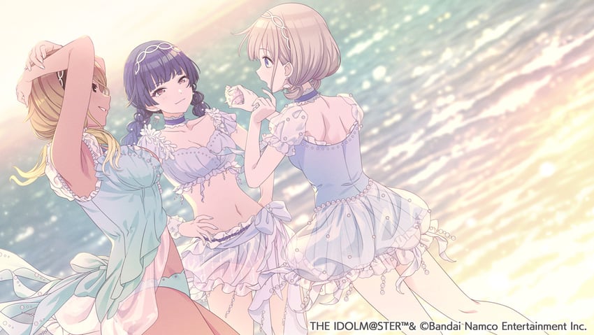mayuzumi fuyuko, serizawa asahi, and izumi mei (idolmaster and 1 more)