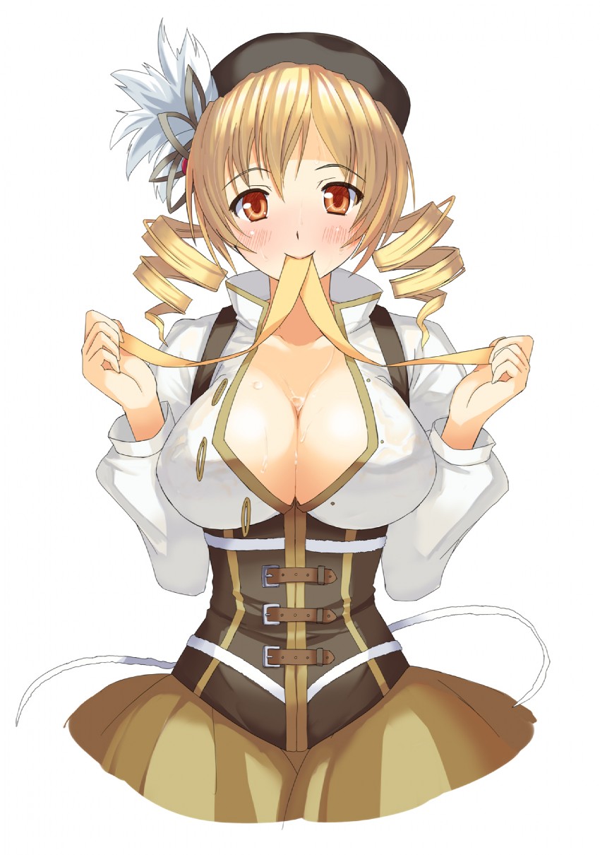 tomoe mami (mahou shoujo madoka magica) drawn by minazuki_(karashikazoku)