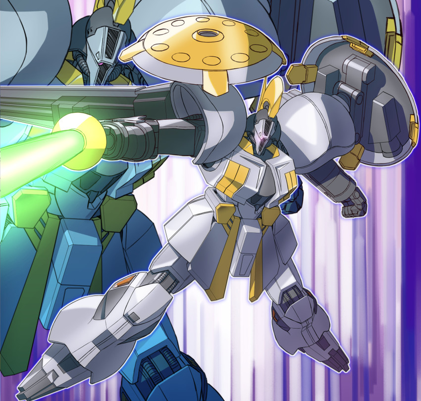 r-gyagya (gundam and 2 more) drawn by raybar