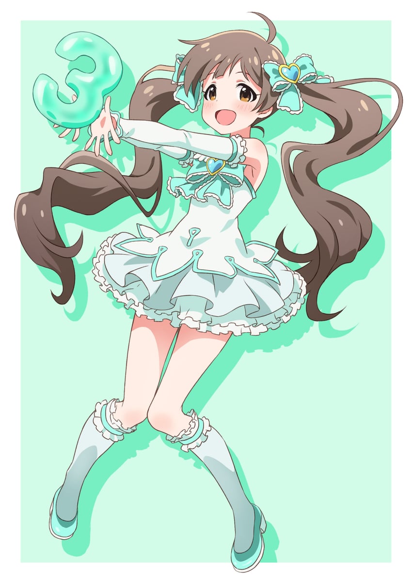hakozaki serika (idolmaster and 1 more) drawn by goma_konbu