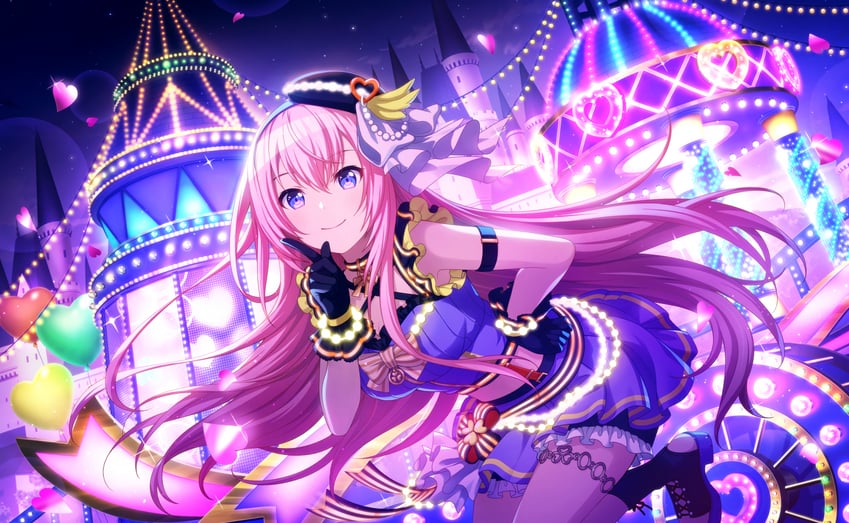 megurine luka and more more jump! luka (vocaloid and 1 more) drawn by colorful_palette