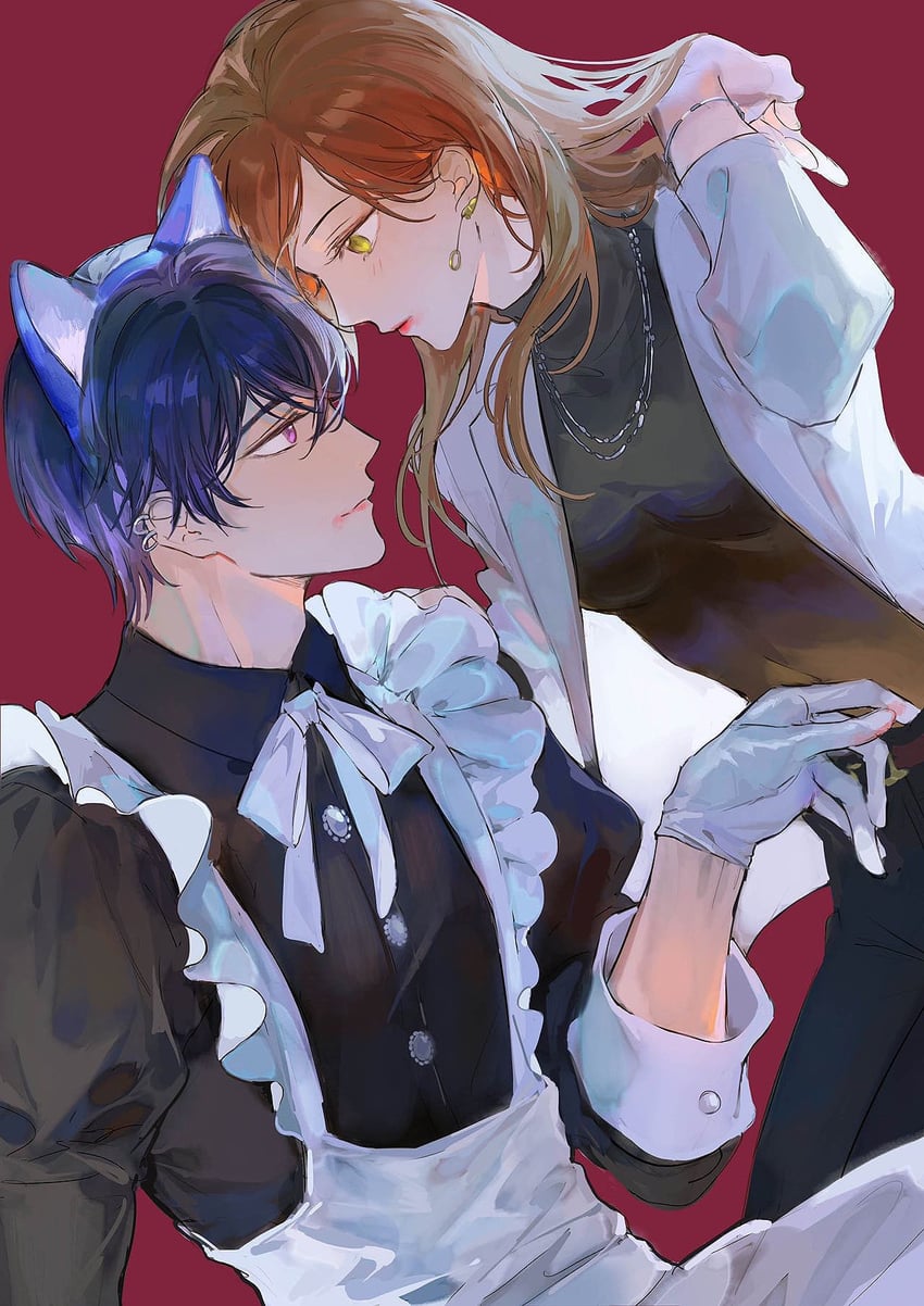 rosa and marius von hagen (tears of themis) drawn by laoyepo