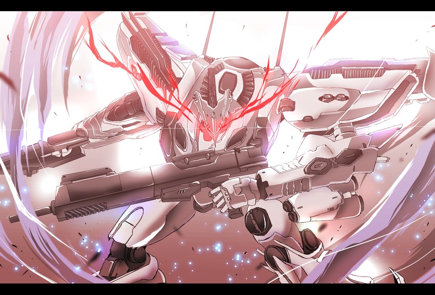 white glint (armored core and 1 more) drawn by nekominase