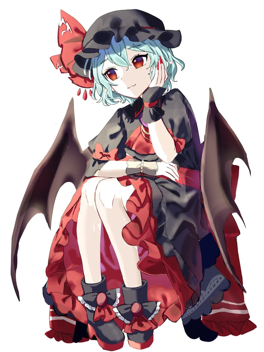 remilia scarlet (touhou and 1 more) drawn by mymyka