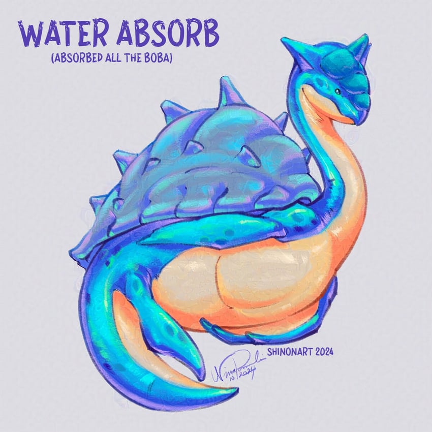 lapras (pokemon) drawn by shadeofshinon