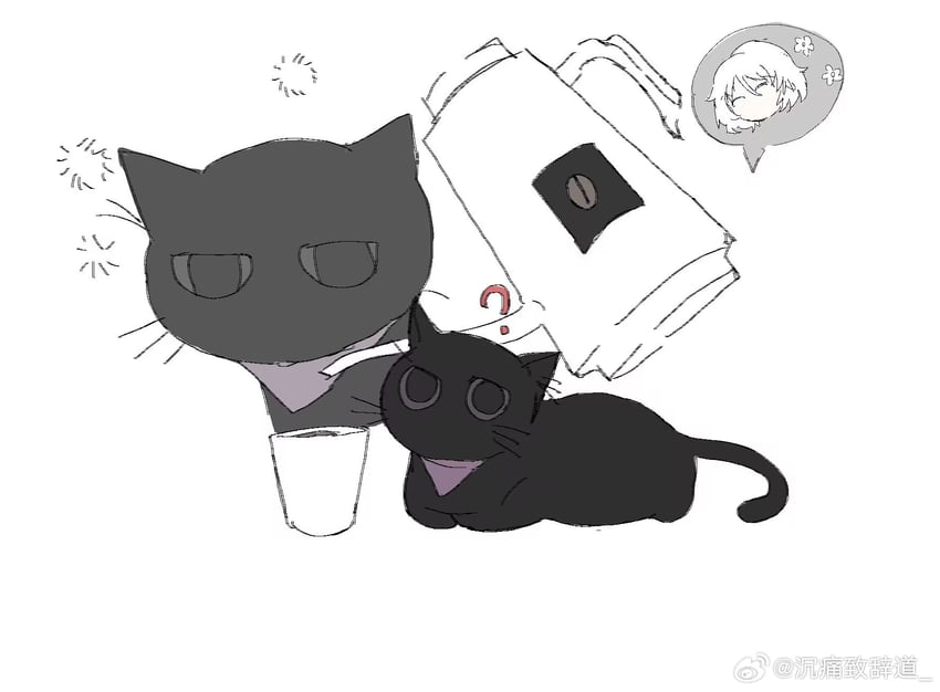 shitodo hoojiro and haru (len'en) drawn by corallo