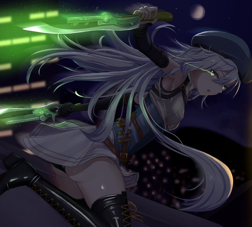 fie claussell (eiyuu densetsu and 2 more) drawn by witch_f