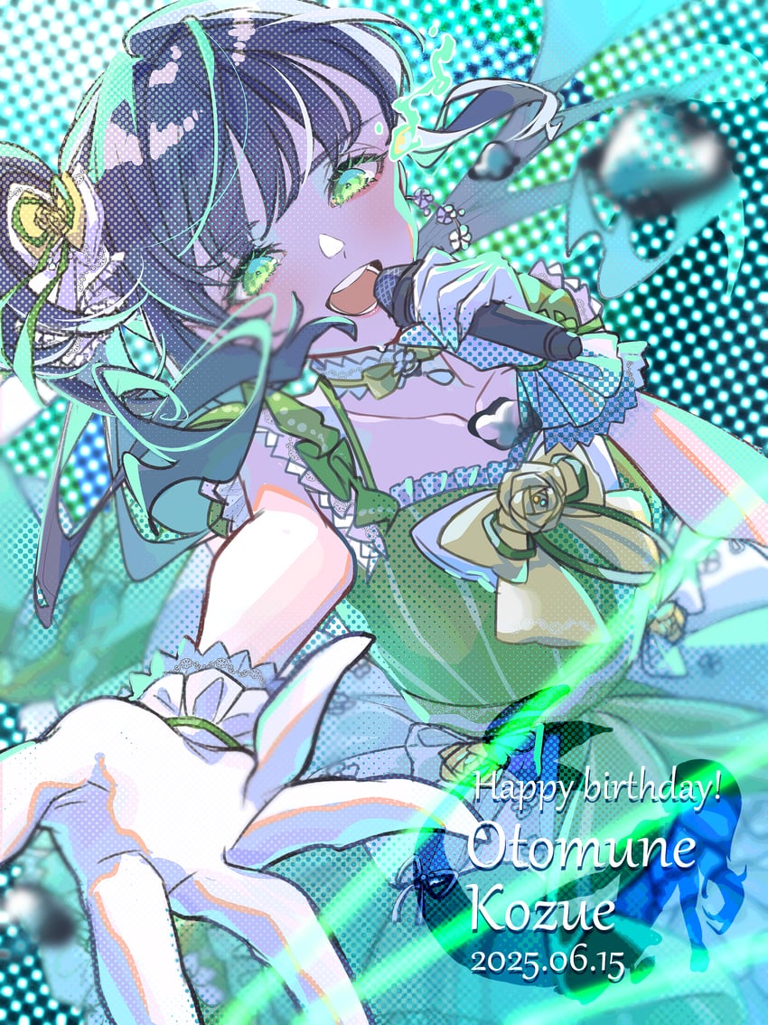 otomune kozue (love live! and 1 more) drawn by kirisaki_nuko
