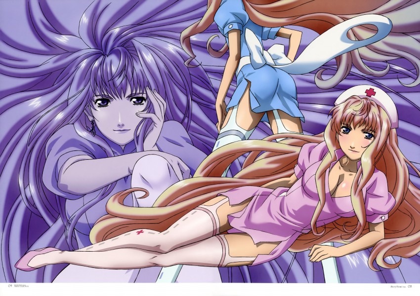 sheryl nome (macross and 2 more) drawn by shinohara_kenji