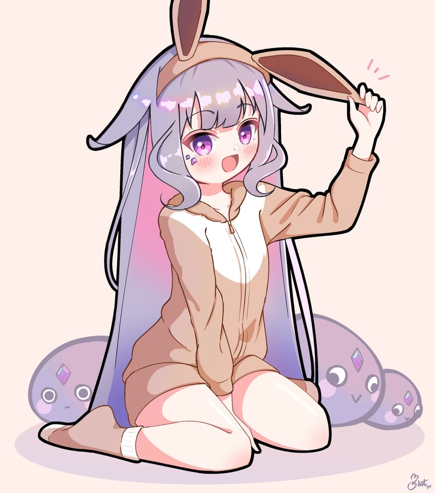 koseki bijou and pebble (hololive and 1 more) drawn by shutowl