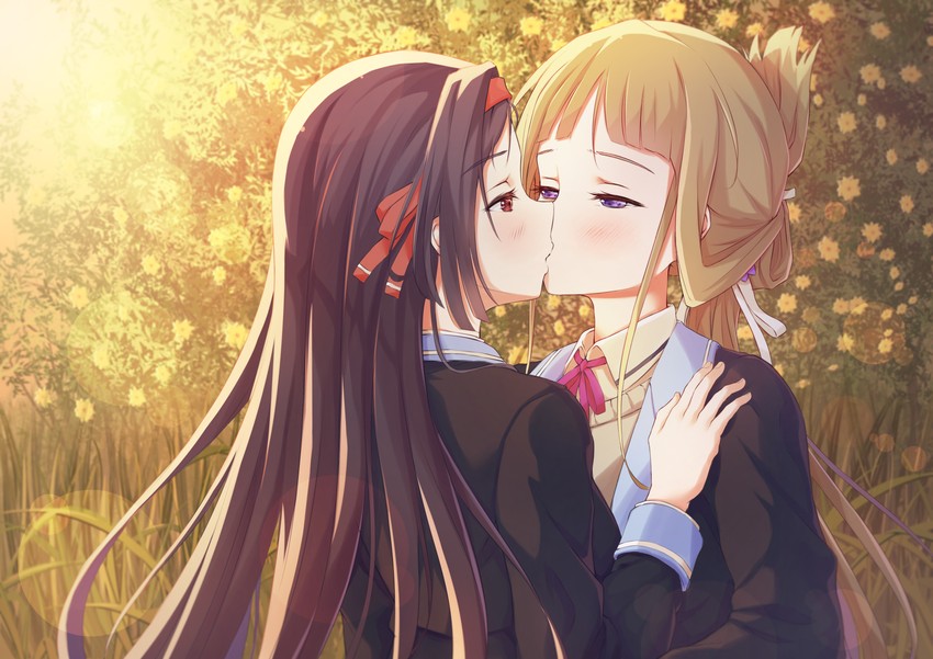 nogi wakaba and uesato hinata (yuusha de aru and 1 more) drawn by itaro