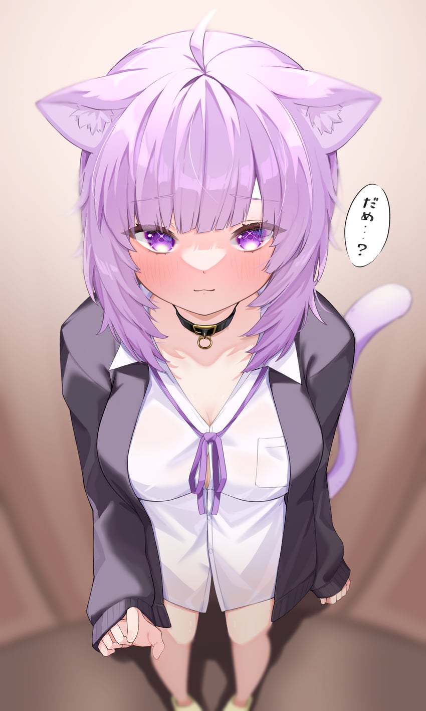 nekomata okayu (hololive) drawn by ai_(u_e_o_o)