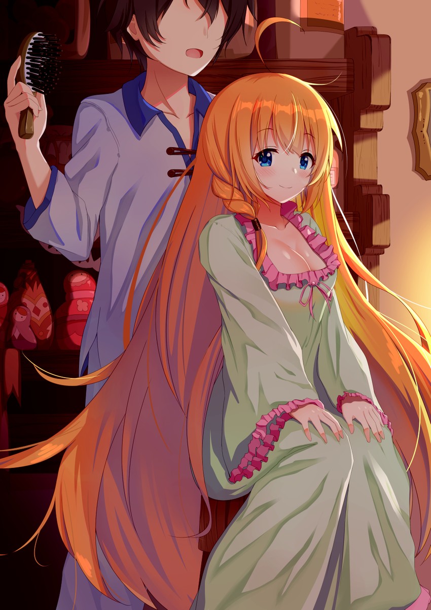 pecorine and yuuki (princess connect!) drawn by syurimp