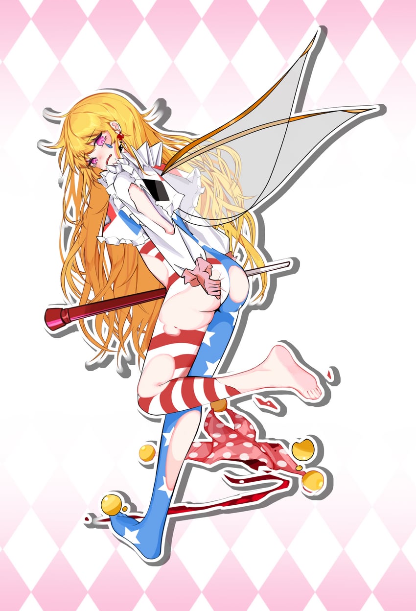 clownpiece (touhou and 1 more) drawn by takki_(takkiko)