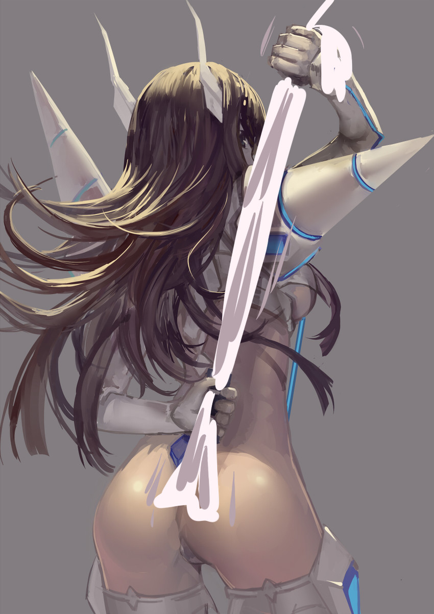 kiryuuin satsuki and junketsu (kill la kill) drawn by club3