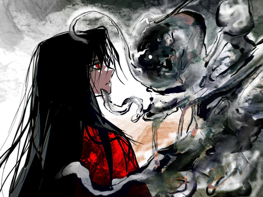 li huowang, ji zai, and san qing (dao gui yi xian) drawn by zhenyuee