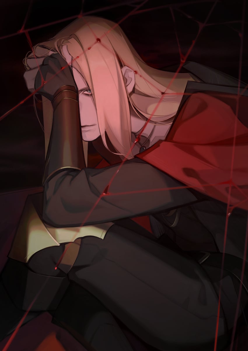 zenos yae galvus (final fantasy and 1 more) drawn by shanya0015