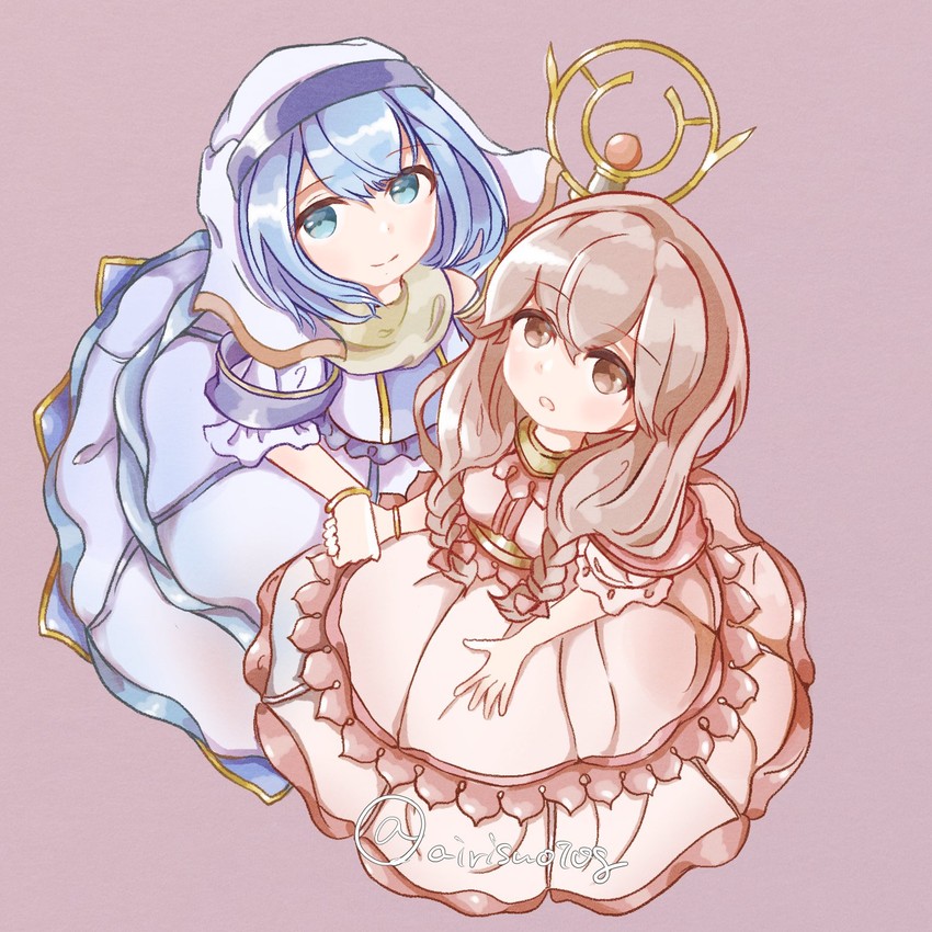 faye and silque (fire emblem and 1 more) drawn by airisuotog